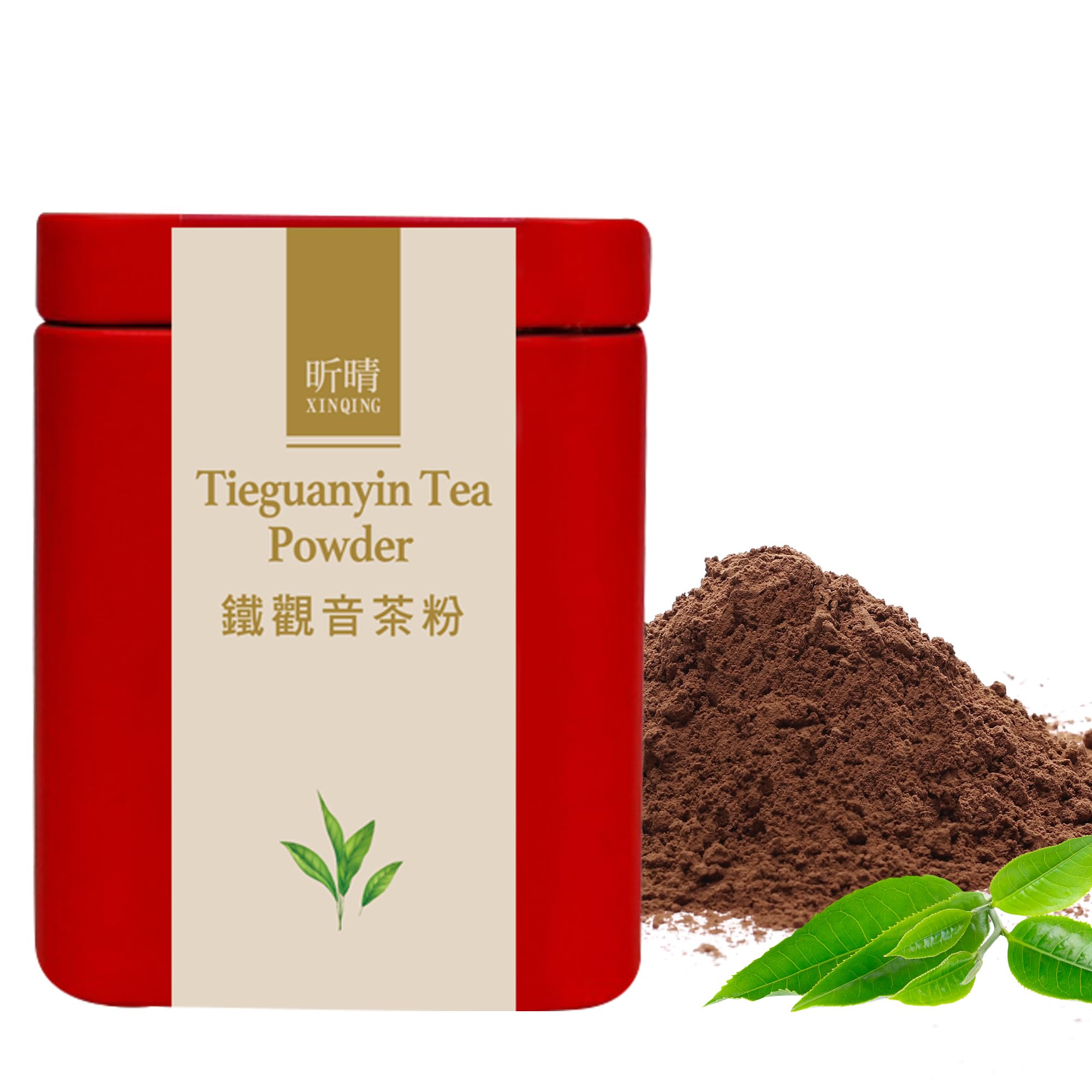 Xin Qing Organic Tieguanyin Tea Powder Guan Yin Tea Powder Tieguanyin premium tea powder Iron Goddess Oolong Tea Powder Tieguanyin Powder Tea Powder Baking Powder Taiwan Tieguanyin Tea Powder 150g