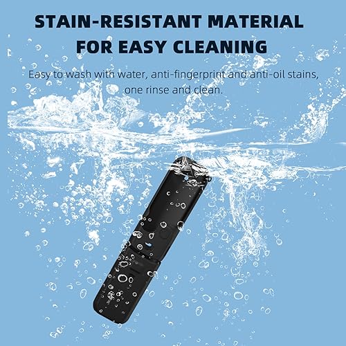 Miniatura 8 de BRDRC Funda de silicona Pocket 3, protector de lente resistente a los arañazos, compatible con DJI OSMO Pocket 3 Creator Combo Accesorios (gris)