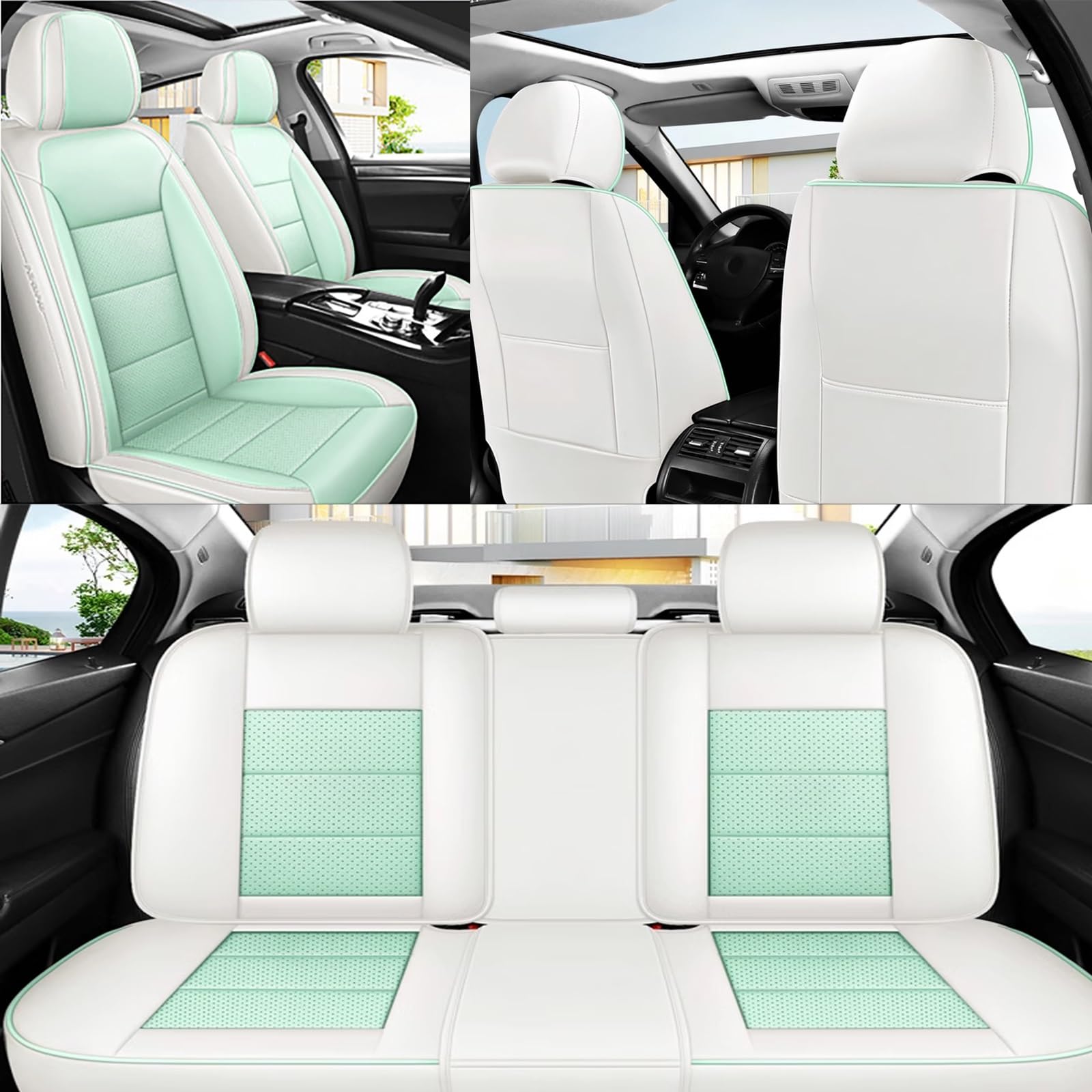 Amazon | トヨタ プリウス 20系 NHW20 に適用 車 シートカバー レザー 