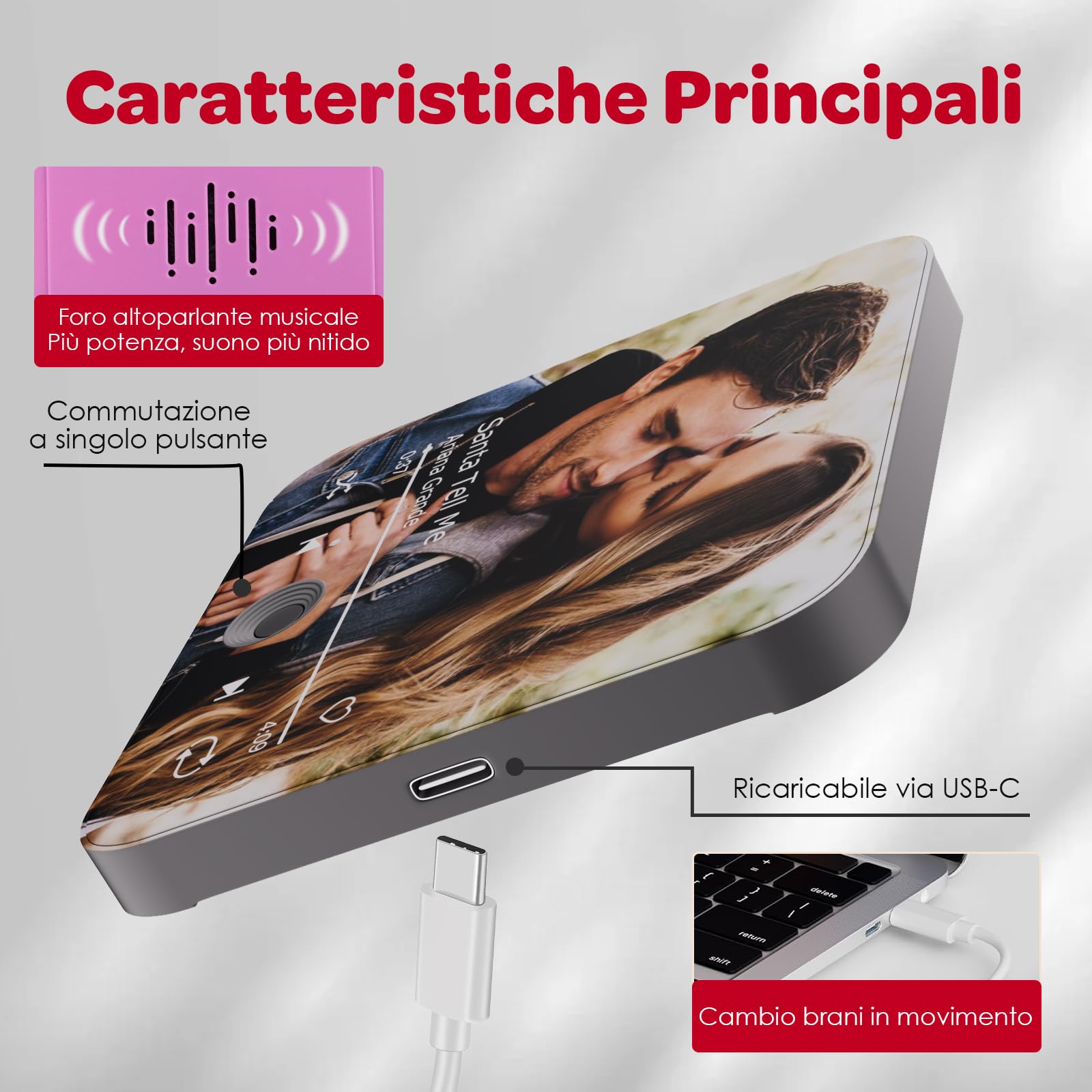 Calamita da frigorifero in legno 3D di Napoli, Florida USA, souvenir da collezione, decorazione fatta a mano