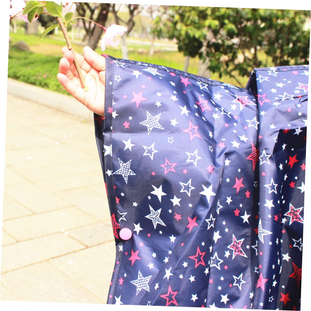 GALPADA 3piezas Chubasquero Infantil Capucha Para Niño y Poncho De y Reutilizable Color Azul