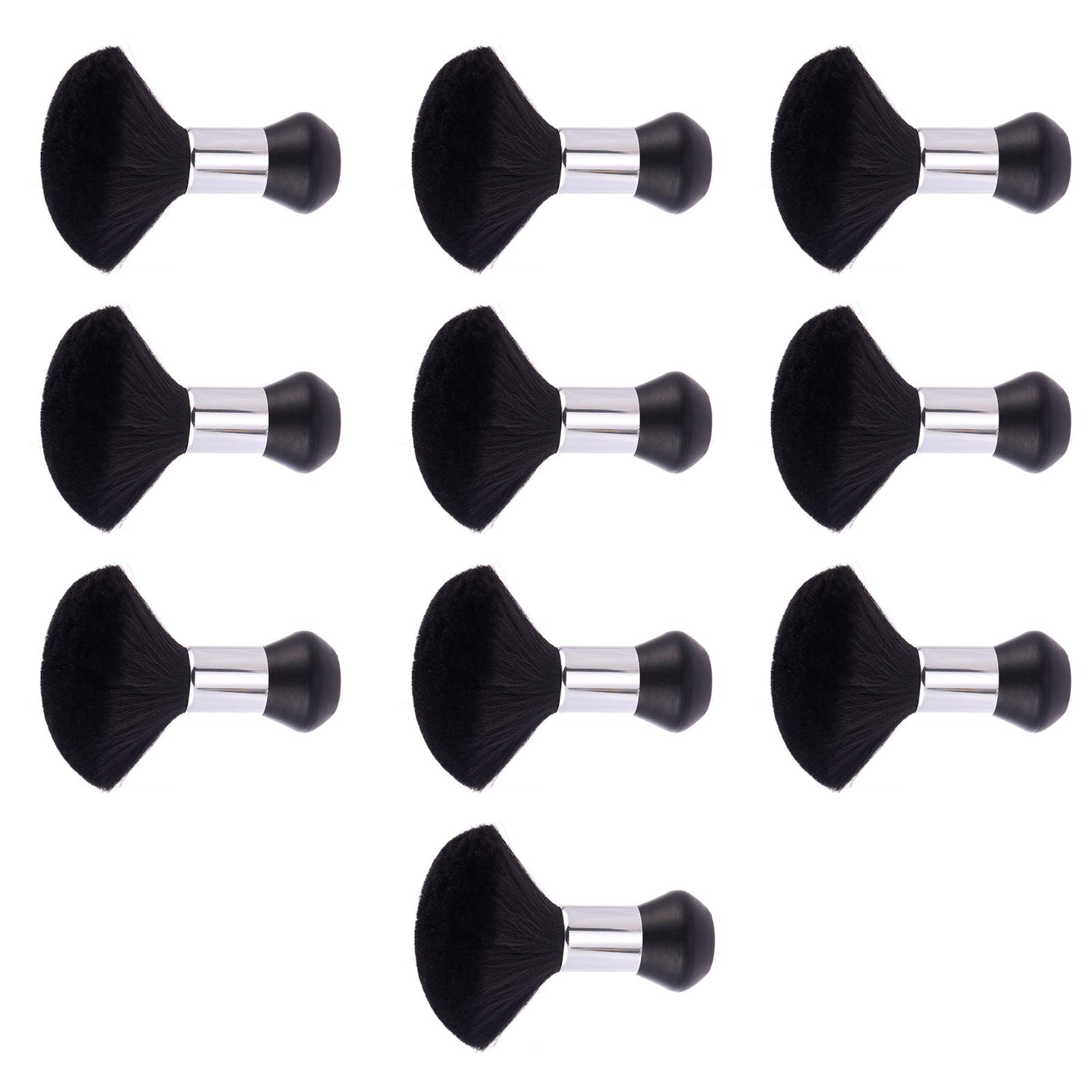 Pennello da barbiere per parrucchiere parrucchiere parrucchiere capelli morbidi pulizia spazzola capelli capelli trucco strumento 10 pz