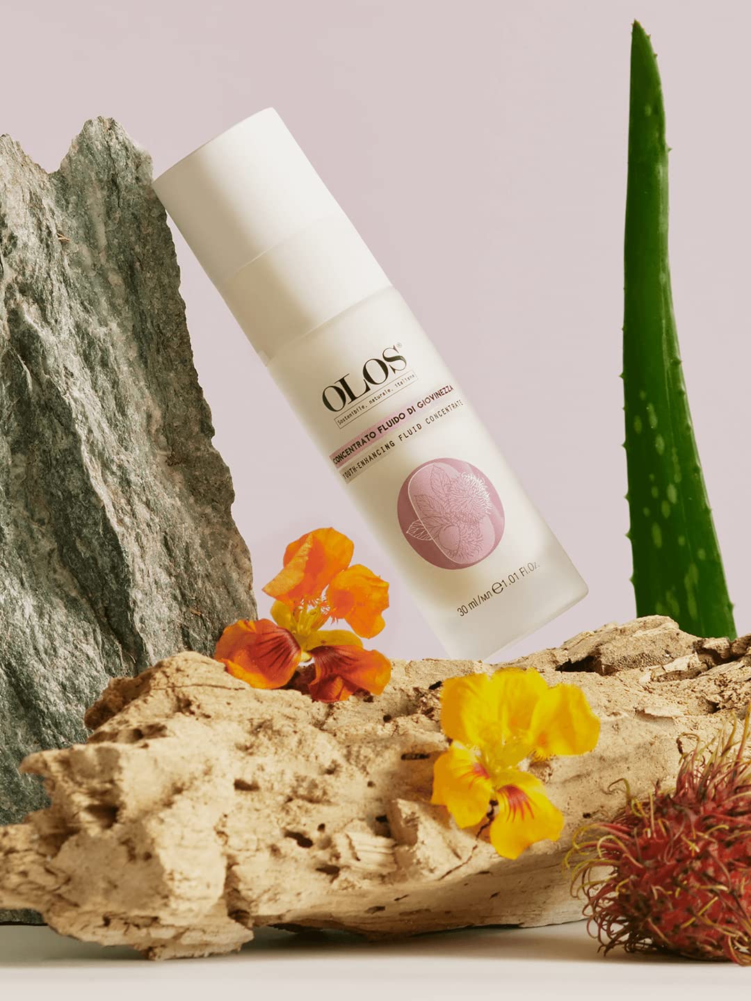 Olos Youth-Enhancing Fluid Concentrate, 1.01 oz - Face Serum with Silky Texture - Serum for Supple Skin - Anti Aging with Vitamin E - Image 4