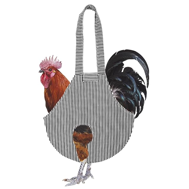 Transportín para Pollos con Orificios para Las Patas Bolsa Ajustable para Transportar Pollos de Forma Segura…