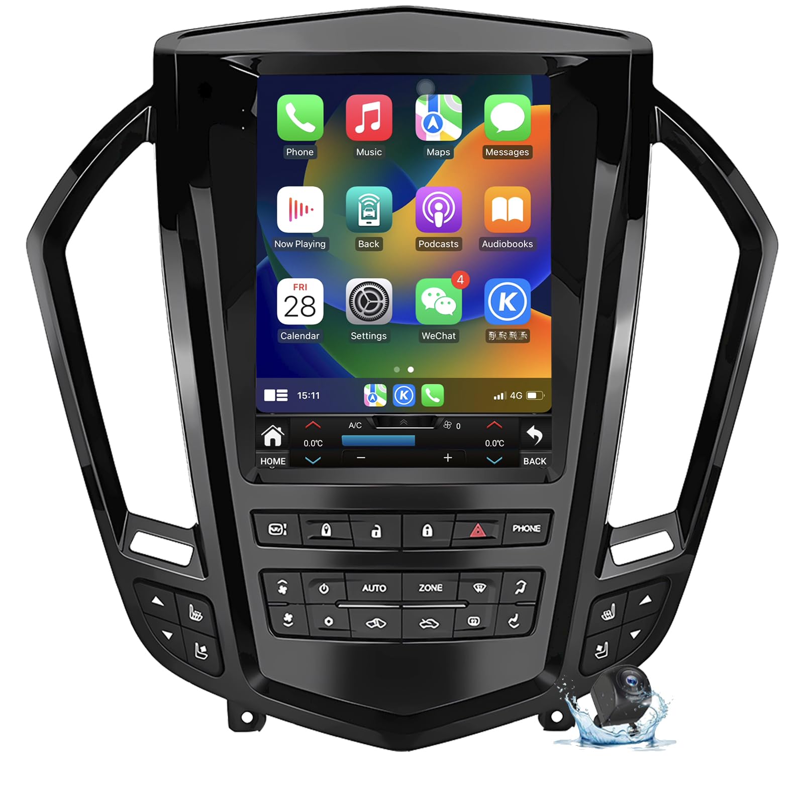 Amazon.com: HoeeNilsa Android 14 Car Stereo Radio for Cadillac SRX