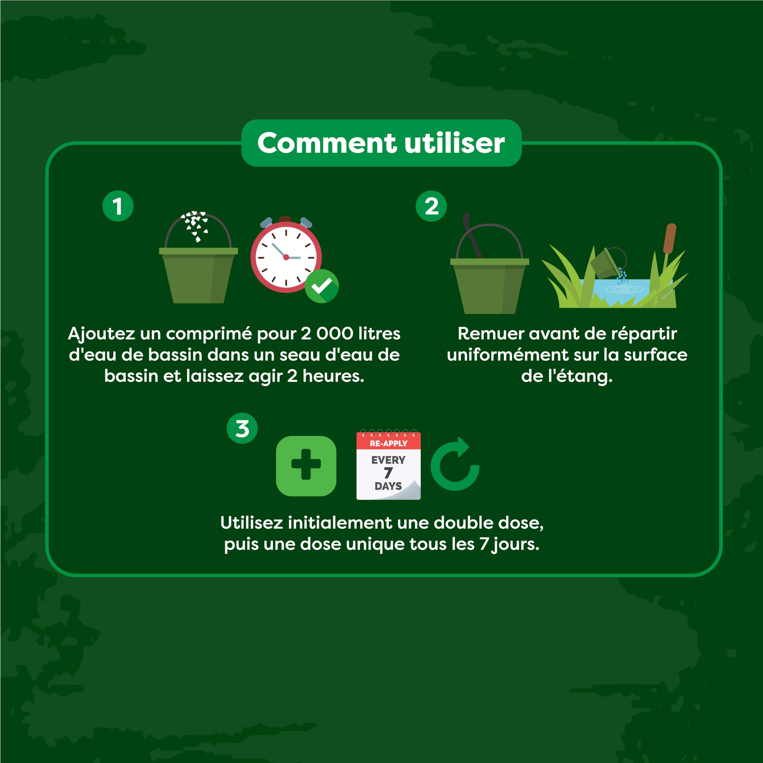 Envii Nitrate Klear - Réduire et Elimine Les Nitrates des étangs sans Danger - Produit Bacterie pour Bassin a Poisson Jardin Exterieur Traitement - Traite 12,000 litres