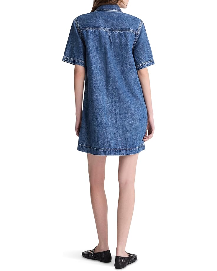 Madewell Airy Denim Boxy Mini Shirtdress - #4 of 5