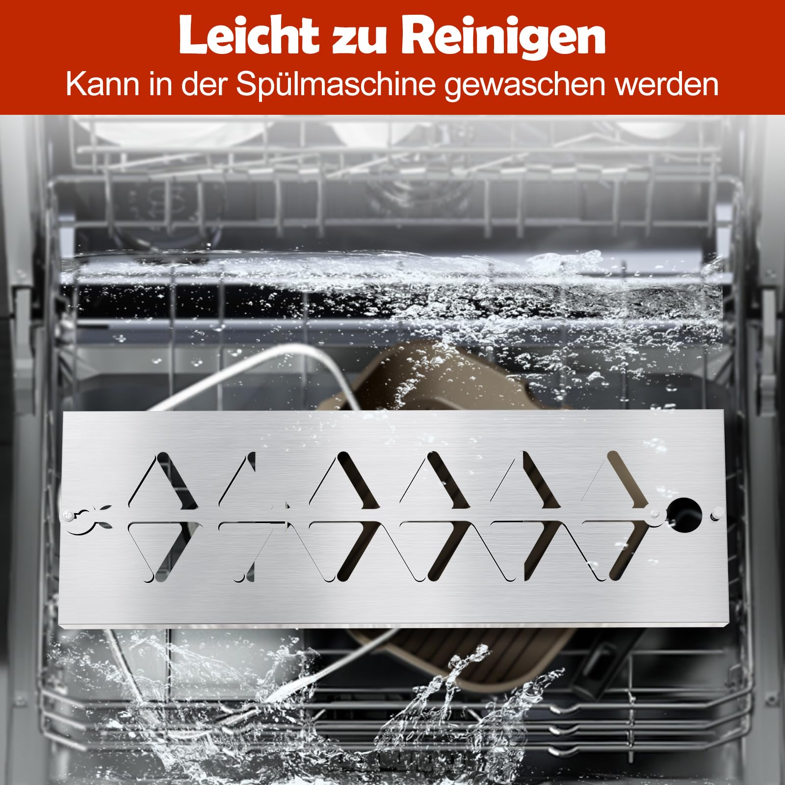 Flammlachsbrett Edelstahl|Extra breit 18cm Flammlachshalter passend für feuerschale und Grills mit Wandstärke bis Weniger als 8mm, Perfekte Alternative zum Flammlachsbrett