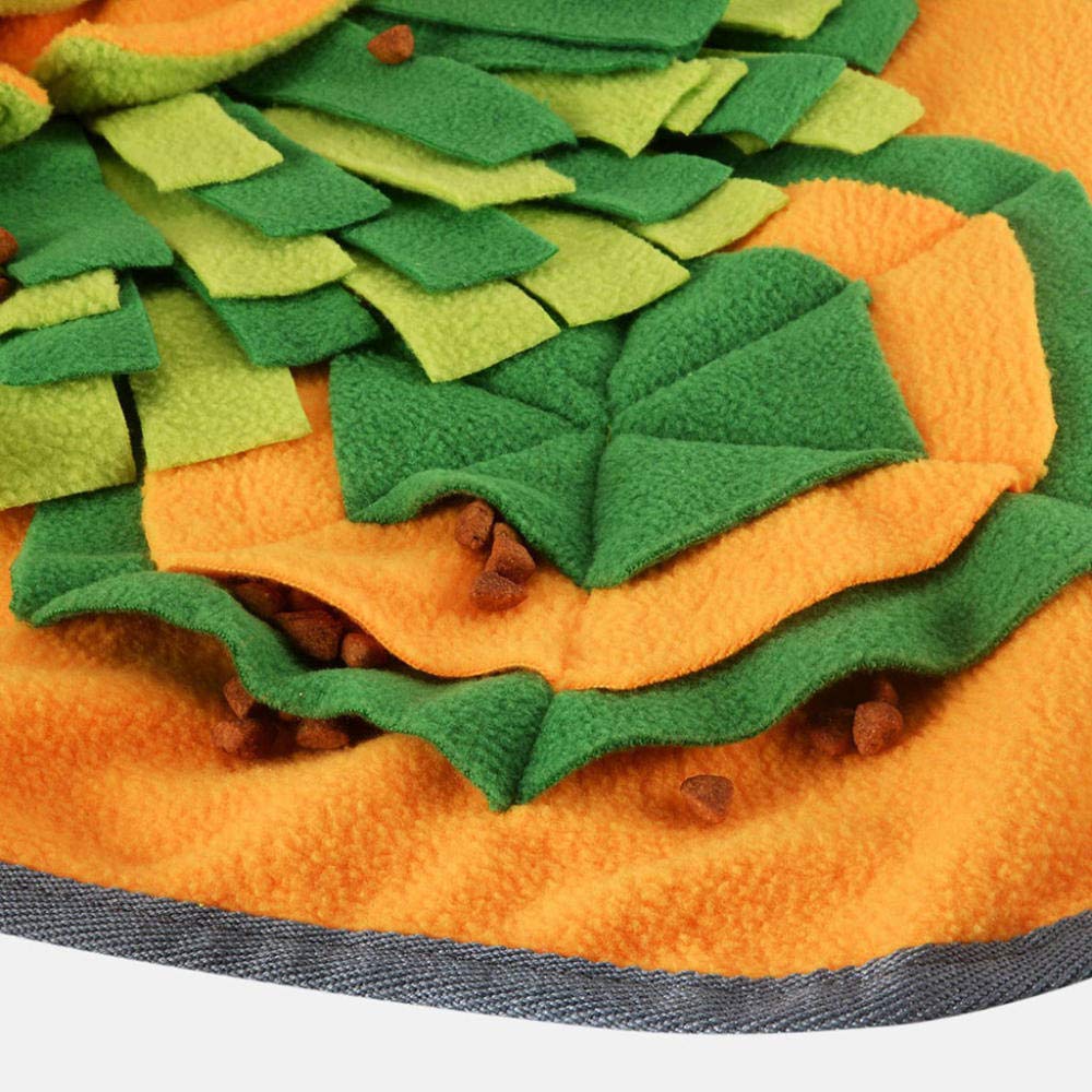 Trainingspads Für Hunde Pet Toys Hundebetten Matsround Pet Sniffing Pad Waschbare Trainingsdecke Fütterungsmatte Piecing Dog Toys 1St