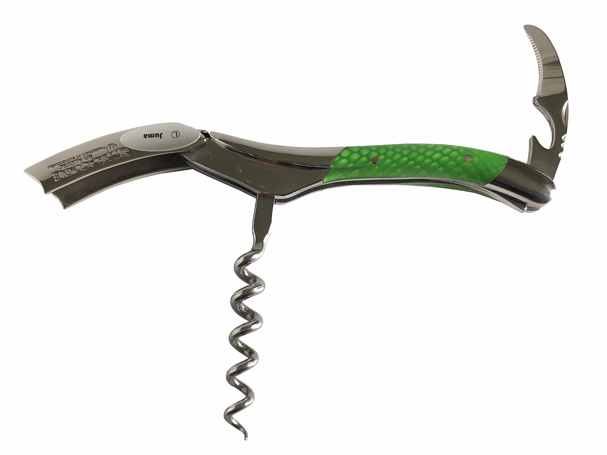 Laguiole en Aubrac Sommelier ワインオープナー Handcrafted Sommelier Waiter's Corkscrew with Amourette Wood