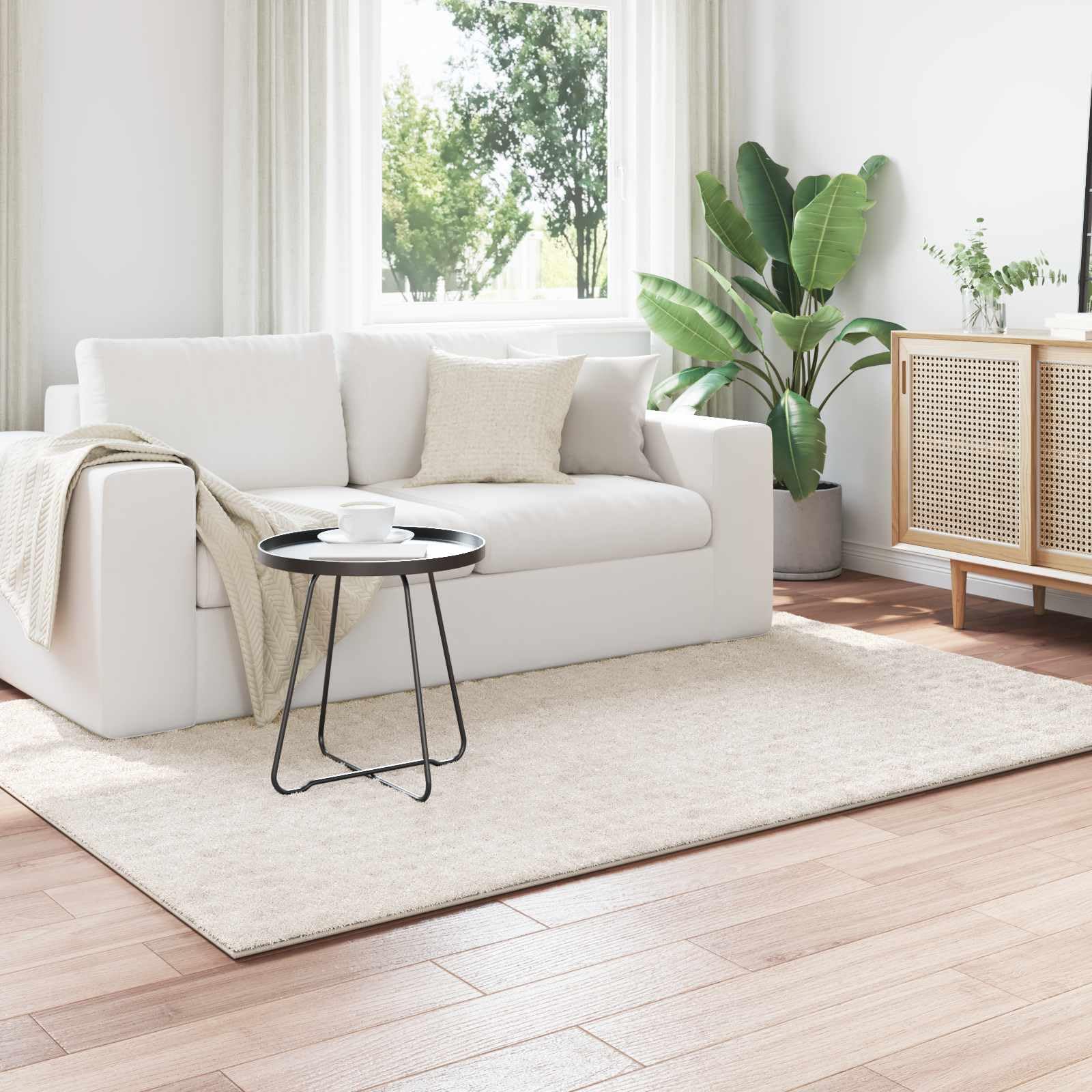 SIROLO - Alfombra para zonas (200 x 140 cm, poliéster, antideslizante, lavable, versátil, para salón, dormitorio, pasillo, fácil de limpiar, insonorizada, adecuada para calefacción por suelo