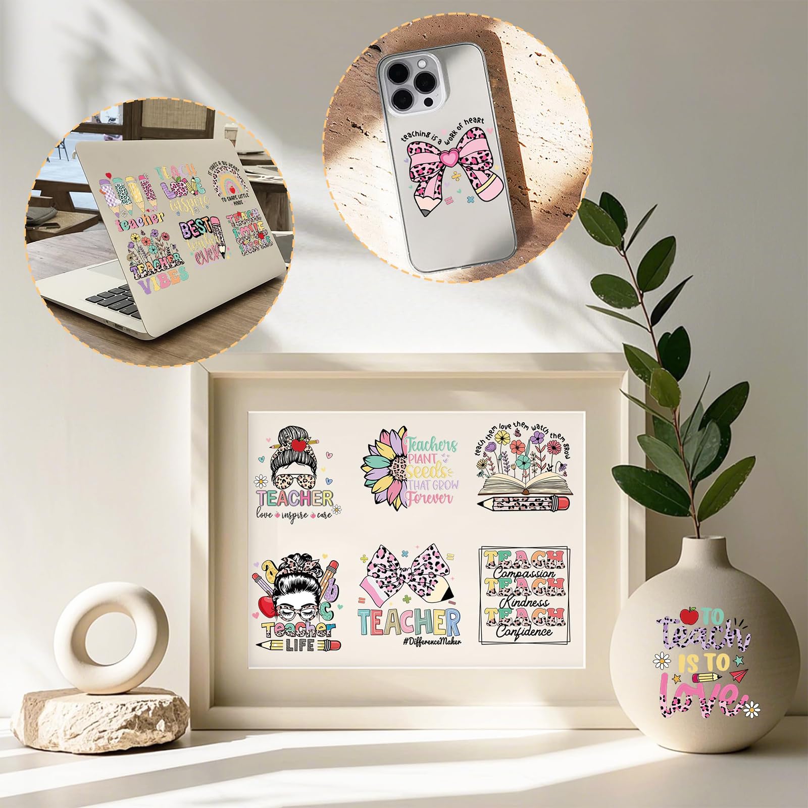 20 Feuille D'Autocollants De Transfert UV DTF Pour Gobelets