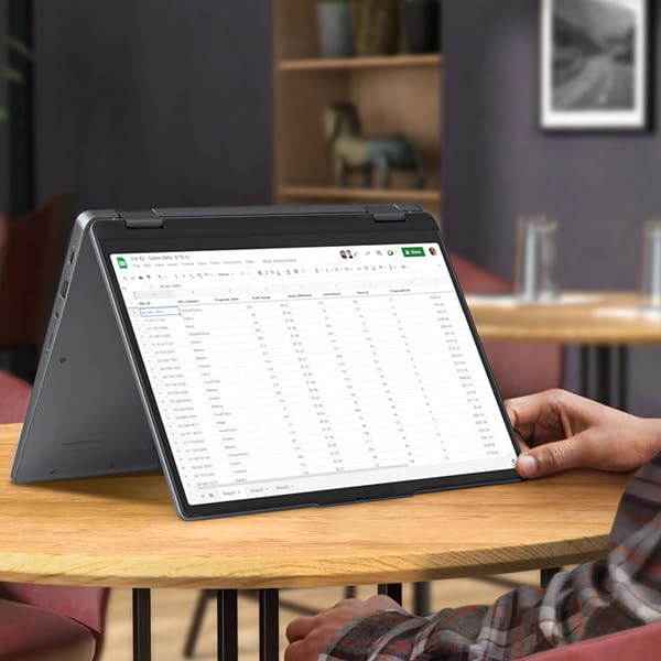 Lenovo IdeaPad Flex 5 Notebook 14" Display WUXGA (1920x1200) IPS, AMD Ryzen 5 7430U, RAM 16GB, 512GB SSD, Windows 11 Home, Lenovo Digital Pen inclusa - Arctic Grey - 2