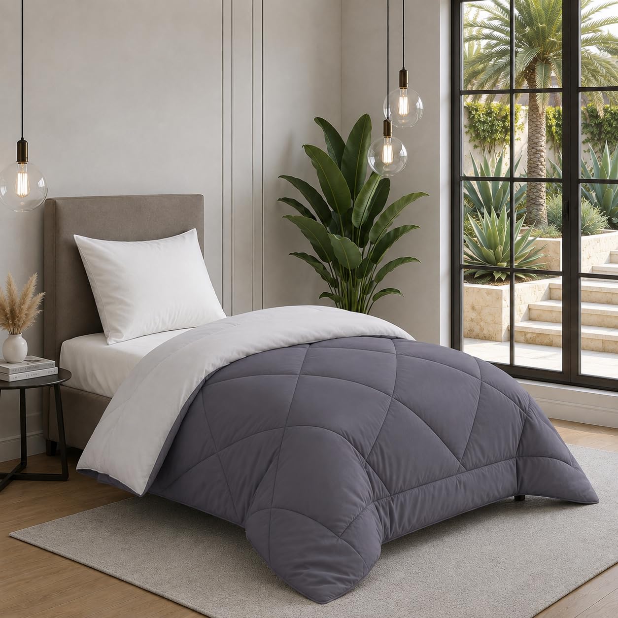 Monte Carlo Double Comforter - Lightweight & Reversible -18
