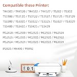 Pitooler 245XL Cartouche d'encre Remplacement pour Canon PG-245/243 Noir Compatible avec Pixma TS3420 TR4520 MX492 MX490 TS3425 MG2525 TS3320 MG2524 TS3400 TS3300 TS3429 MG3022 MG2920