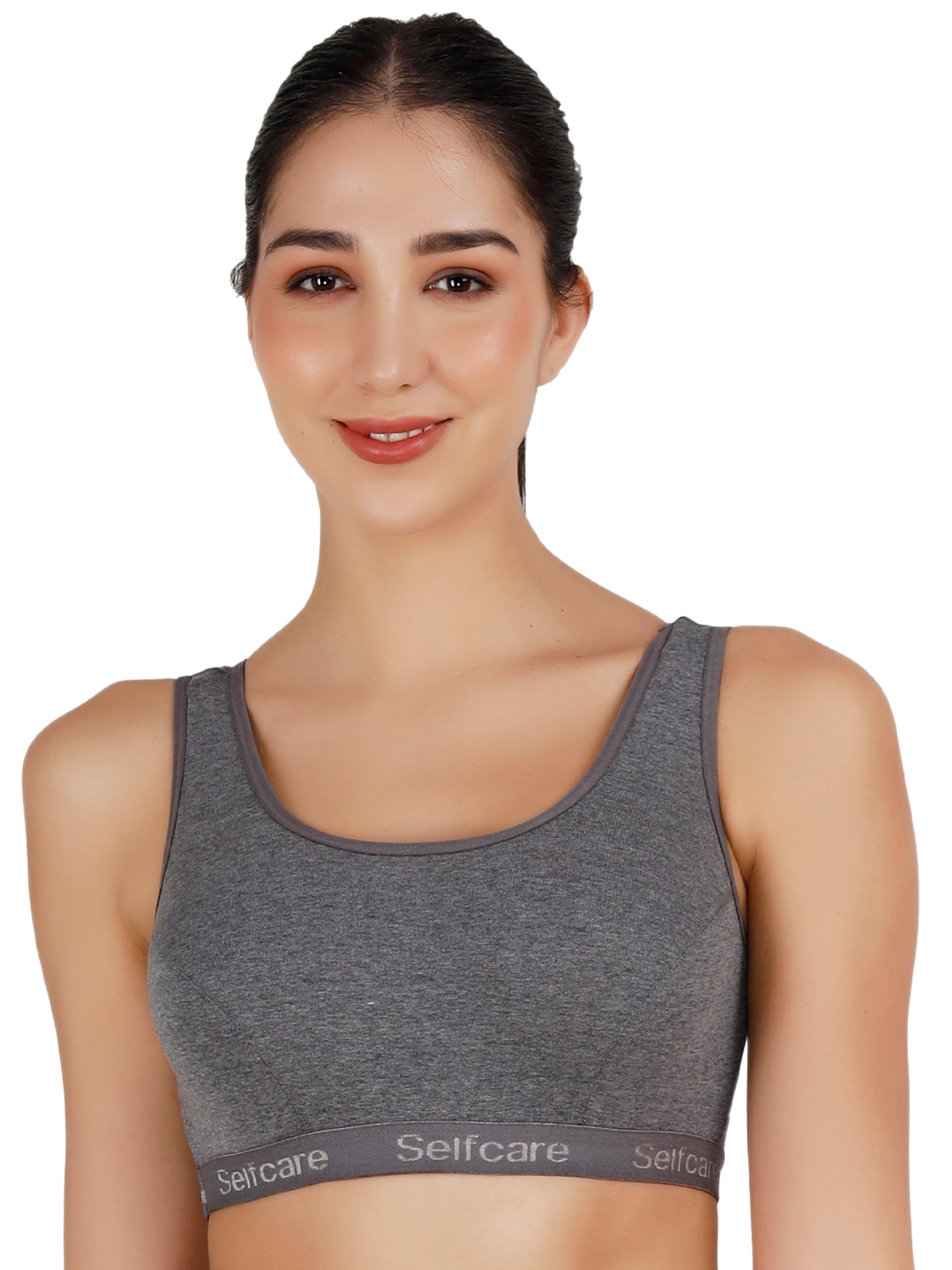 selfcare Womens Winter's Wear Cotton Lycra Thermal Deep Back Dark Blouse Top-picture-13