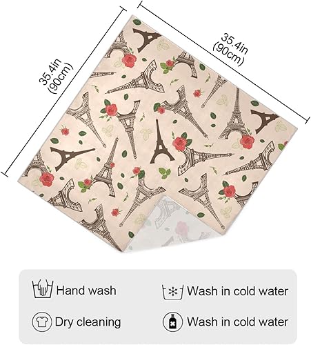 Miniatura 6 de Bufandas de moda para mujer, bufanda cuadrada de 35 x 35 pulgadas