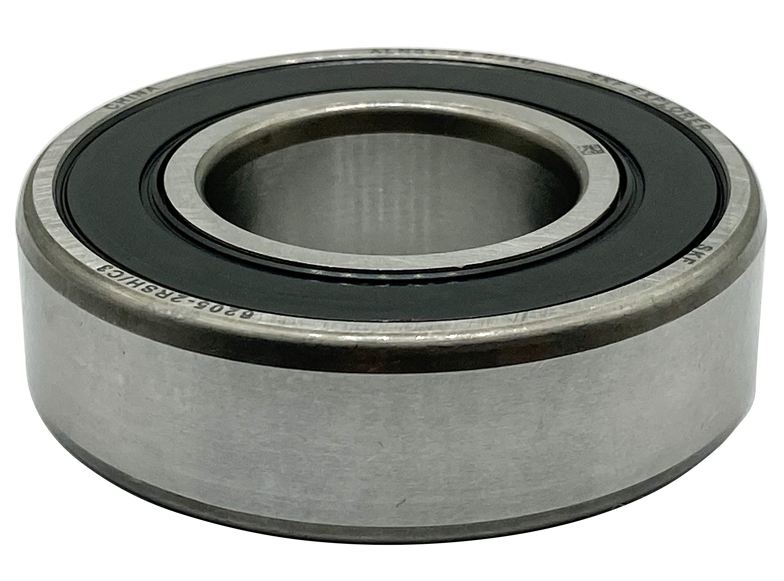 2PACK SKF 6205-2RSH/C3 25X52X15mm C3 Clearance Double Rubber Seal