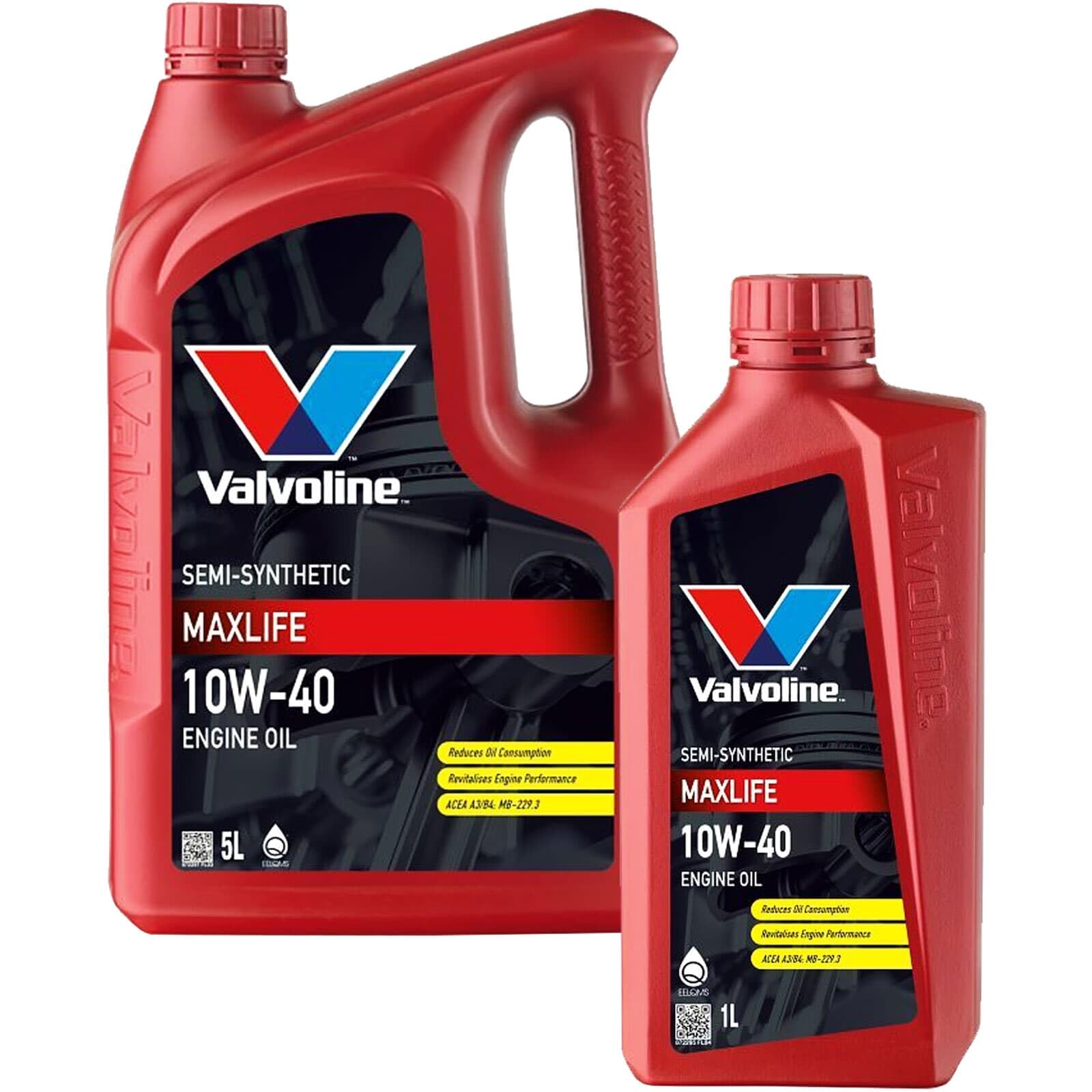 1x5L+1x1L Valvoline Maxlife 10W-40 Motoröl | 872297 + 872295, Maxlife 10W-40
