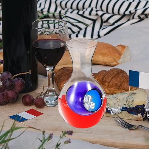 Miniatura 9 de Flautas - Decantador de vidrio japonés para sake frío, botella de vino con bolsillo para hielo, sake frío, servidor refrigerado, jarras para verter