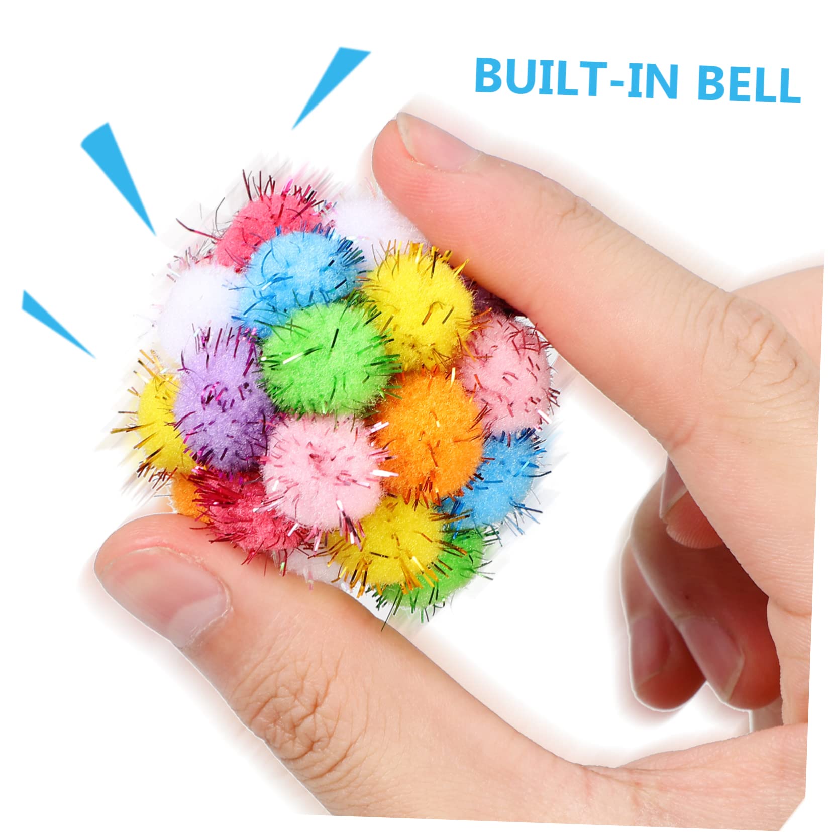 VANZACK 125piezas Interactivas para Gatos Incluye De Peluche Sonido para Ejercicio y Entretenimiento De Mascotas