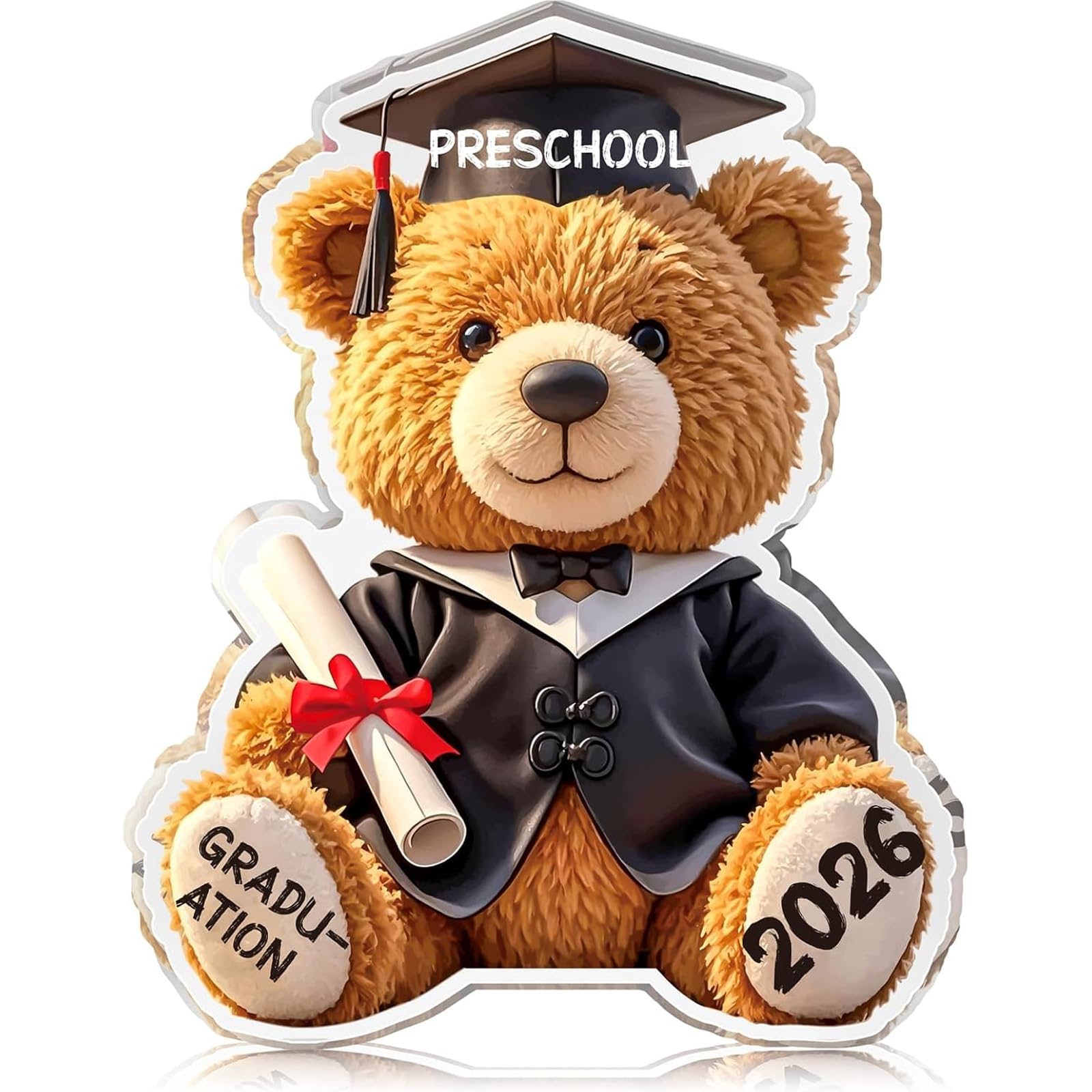Graduation Gifts School Leavers Gifts Preschool Graduation Bear Brown Bear With Grad Hat Party Decorations Keepsake Paperweight Decorations Pre School Graduates Students Present For Daughter Son