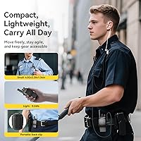 Vista 6 de Retevis H-777 Walkie Talkies for Adults, Long Range 2 Way Radio with Earpieces, 10 Way Multi Gang Charger, Type C Rechargeable Handheld Two-Way