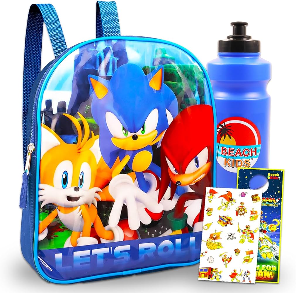 Amazon.co.jp: Sonic the Hedgehog ミニバックパック - 11インチ