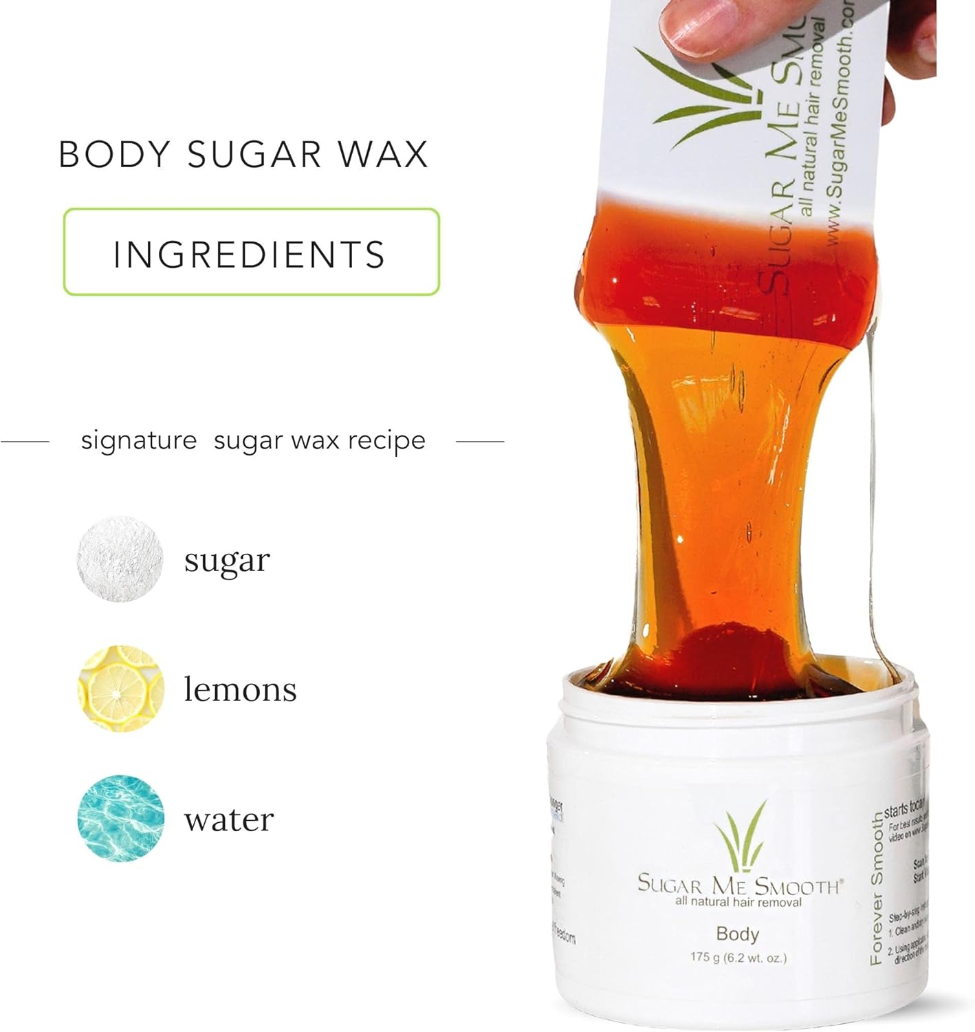 Buy Sugar Me Smooth Body Sugar Wax Gentle On Skin And Less Painful