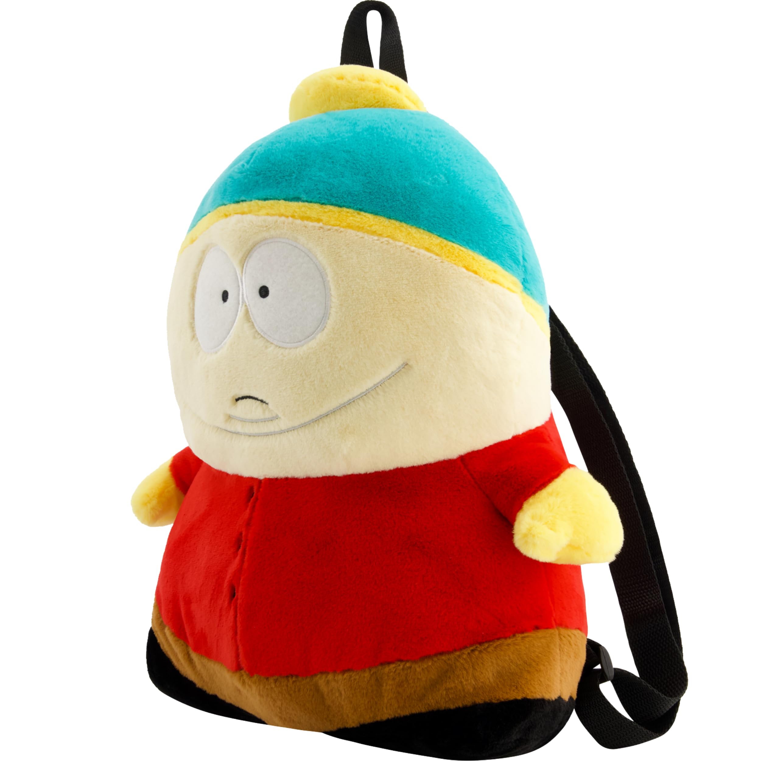 Concept One South Park Plush Backpack, Cartman Mini Handbag with Adjustable Shoulder Straps, Multi