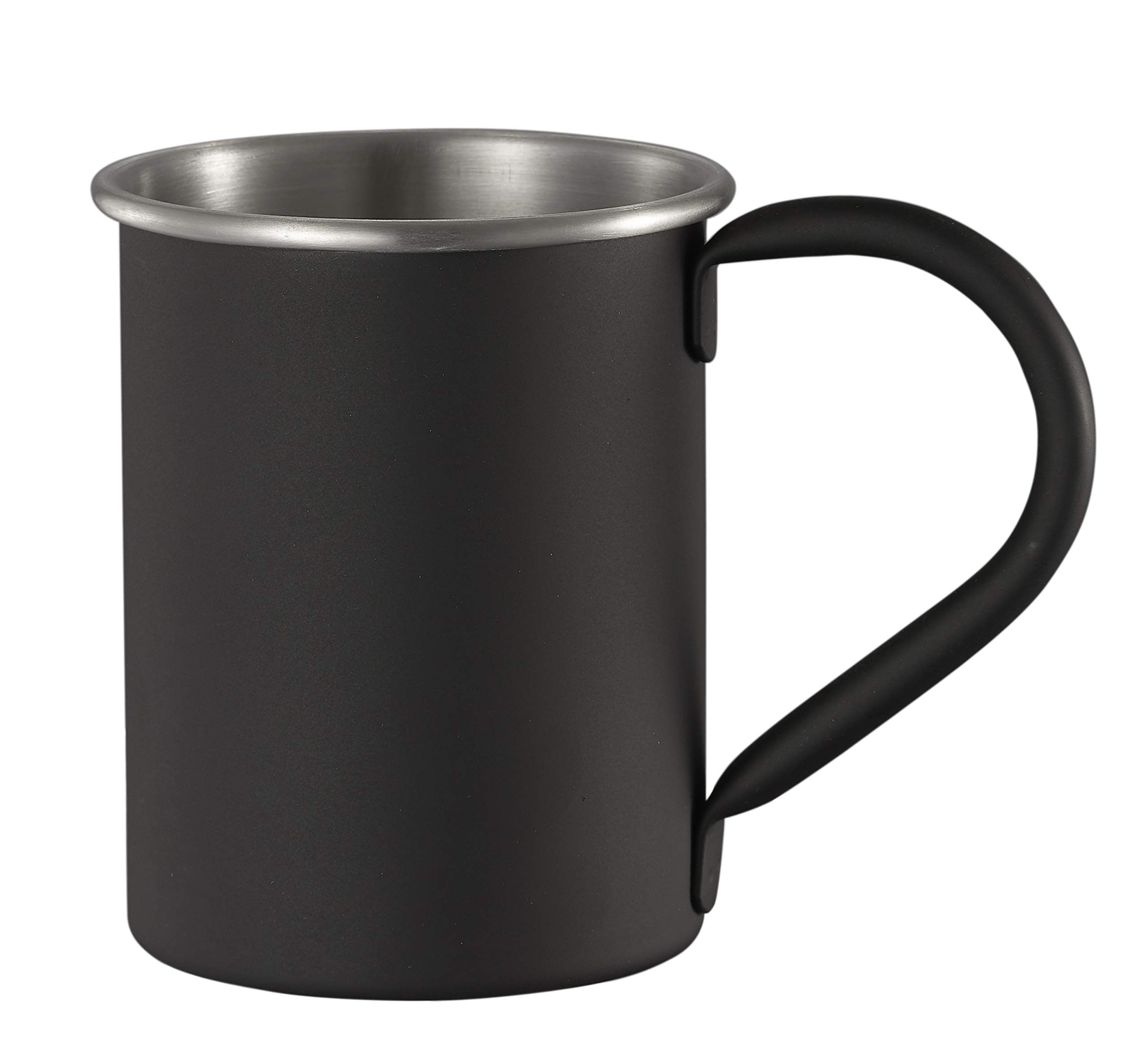 Visol Matte Black Camp Stainless Steel Coffee Mug