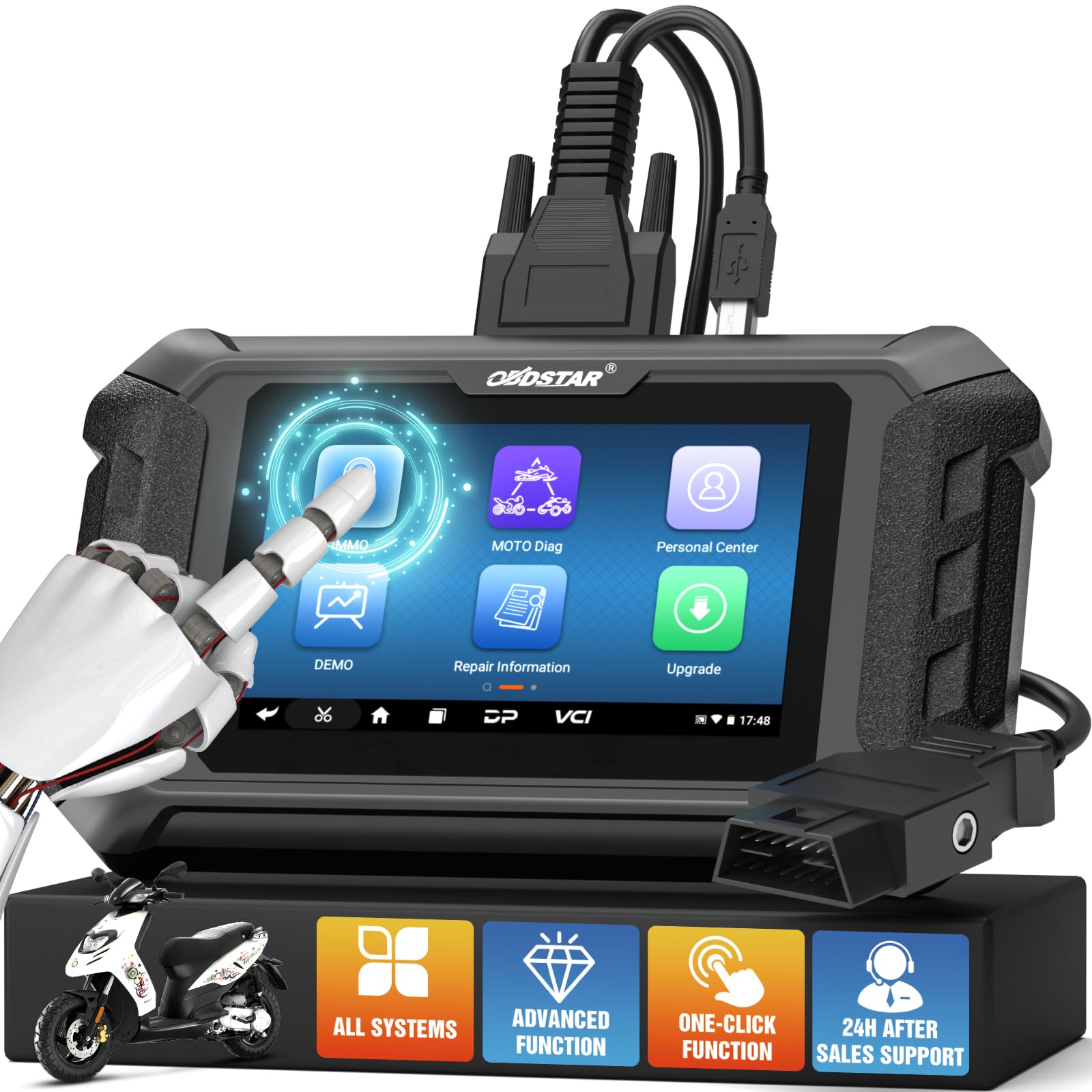 Amazon.co.jp: オートバイ診断スキャンツール、OBDSTAR iScan Piaggio