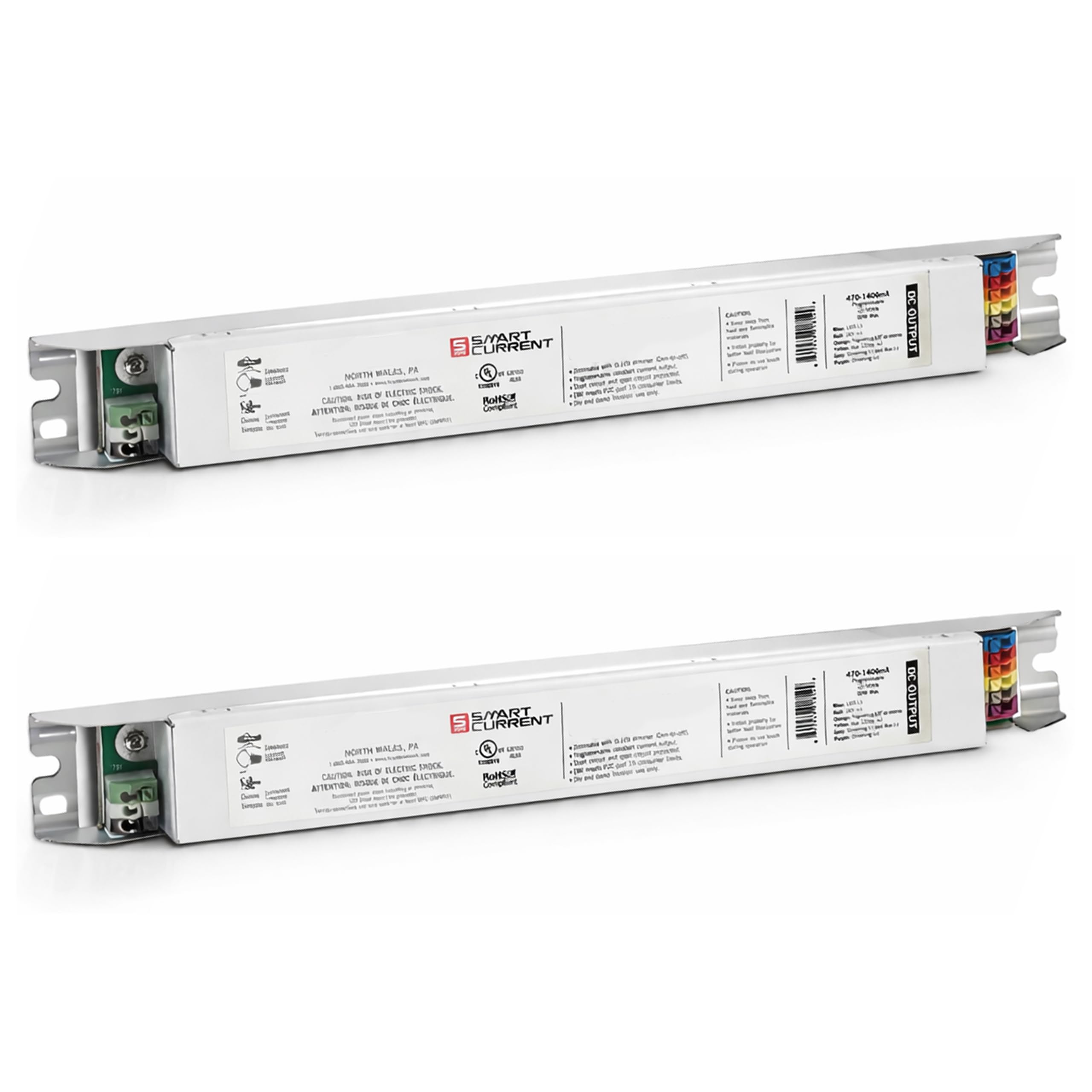 OHLECTRIC 2 Pack - 50W Replacement for OTI 50/120-277/1A4 DIM L | Constant Current Programmable Linear LED Driver with 0-10V Dimmer | 120-277 Volts | 50/60 Hz Input Frequency
