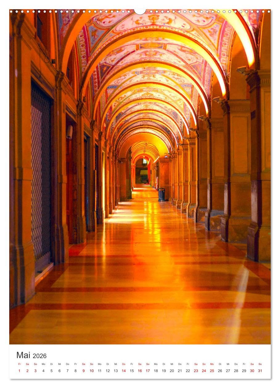 Farbenfrohes Italien (hochwertiger Premium Wandkalender 2026 DIN A2 hoch), Kunstdruck in Hochglanz: Bella, bella Italia! (CALVENDO Orte)