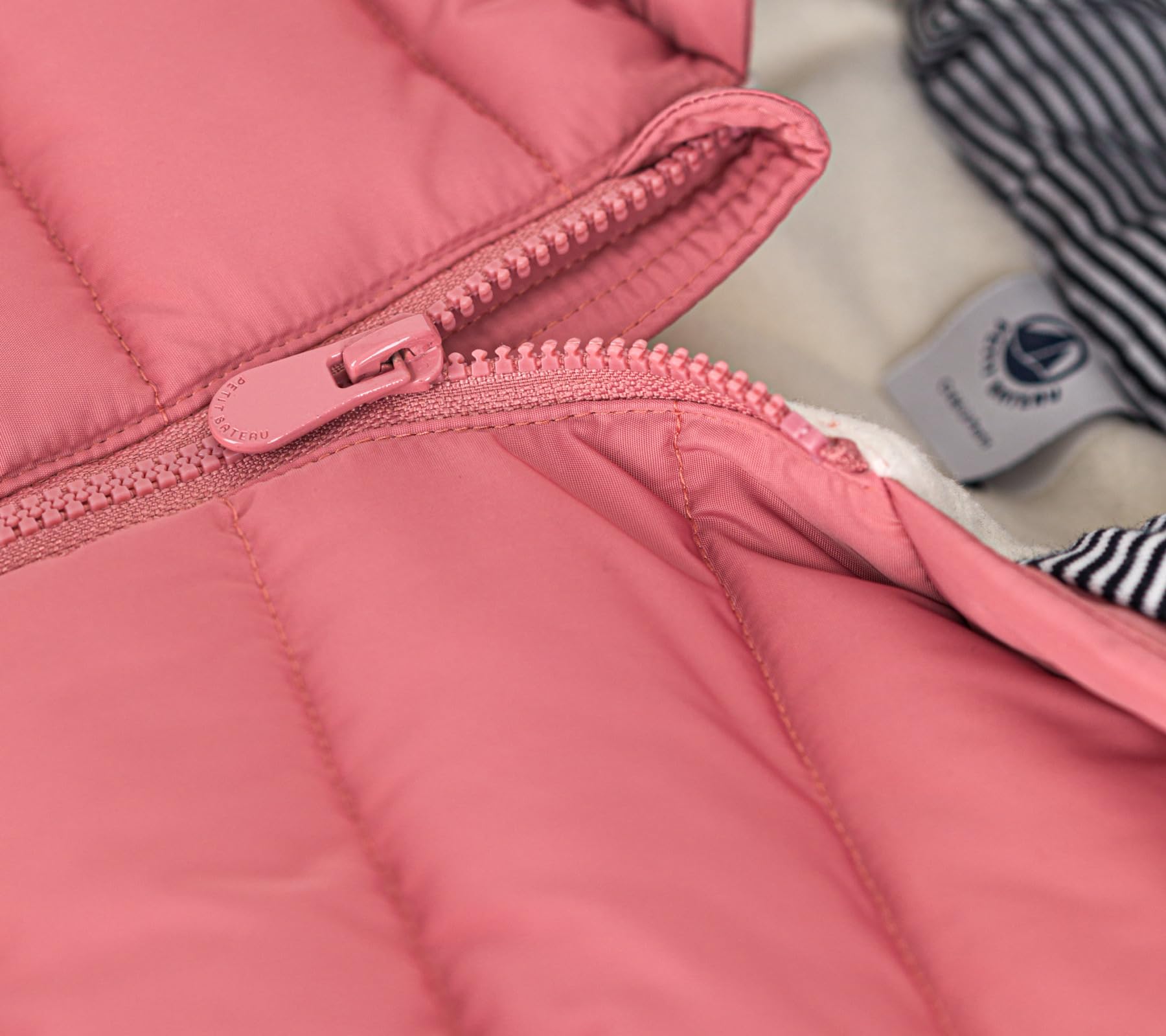 Petit Bateau A0b40 Doudoune Manches Longues Bébé fille