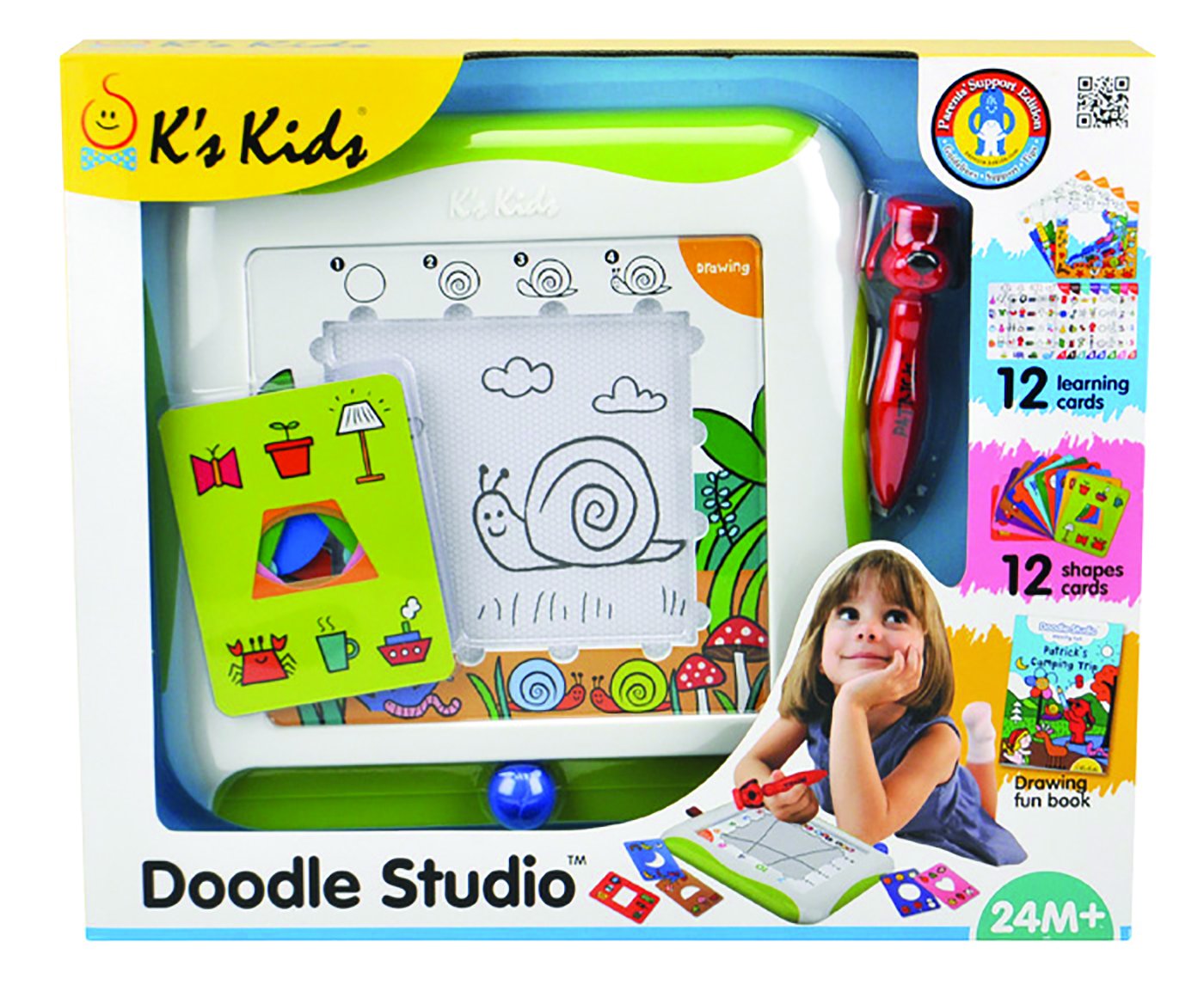 K'S Kids Doodle Studio, Multi Color, Multicolor