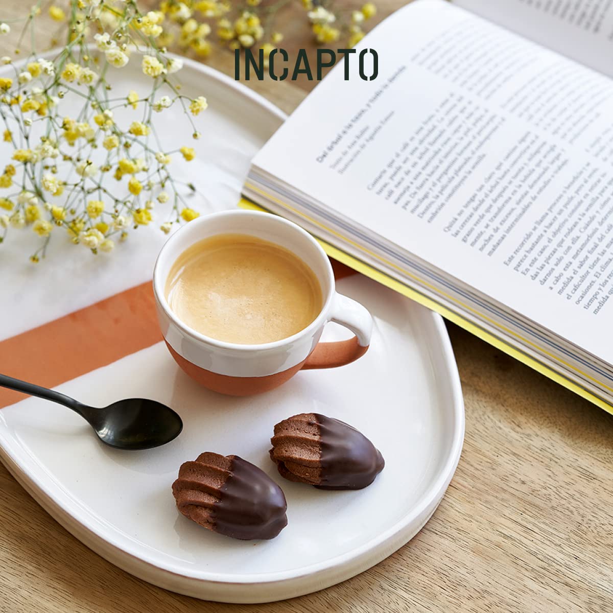 Incapto Caffè in Grani Naturale - Caffè di Specialità | Caffè Burundi Grani | Caffè in Grani Arabica 100% | +80 punti SCA | Tostatura Naturale e Artigianale | Caffè Grani Naturale | Pacco da 1000 gr