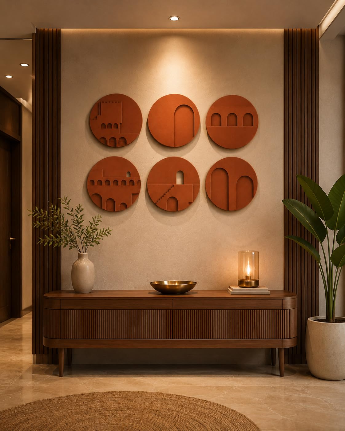 AxuraVist Geometric Wall Art - Set of 6 -3