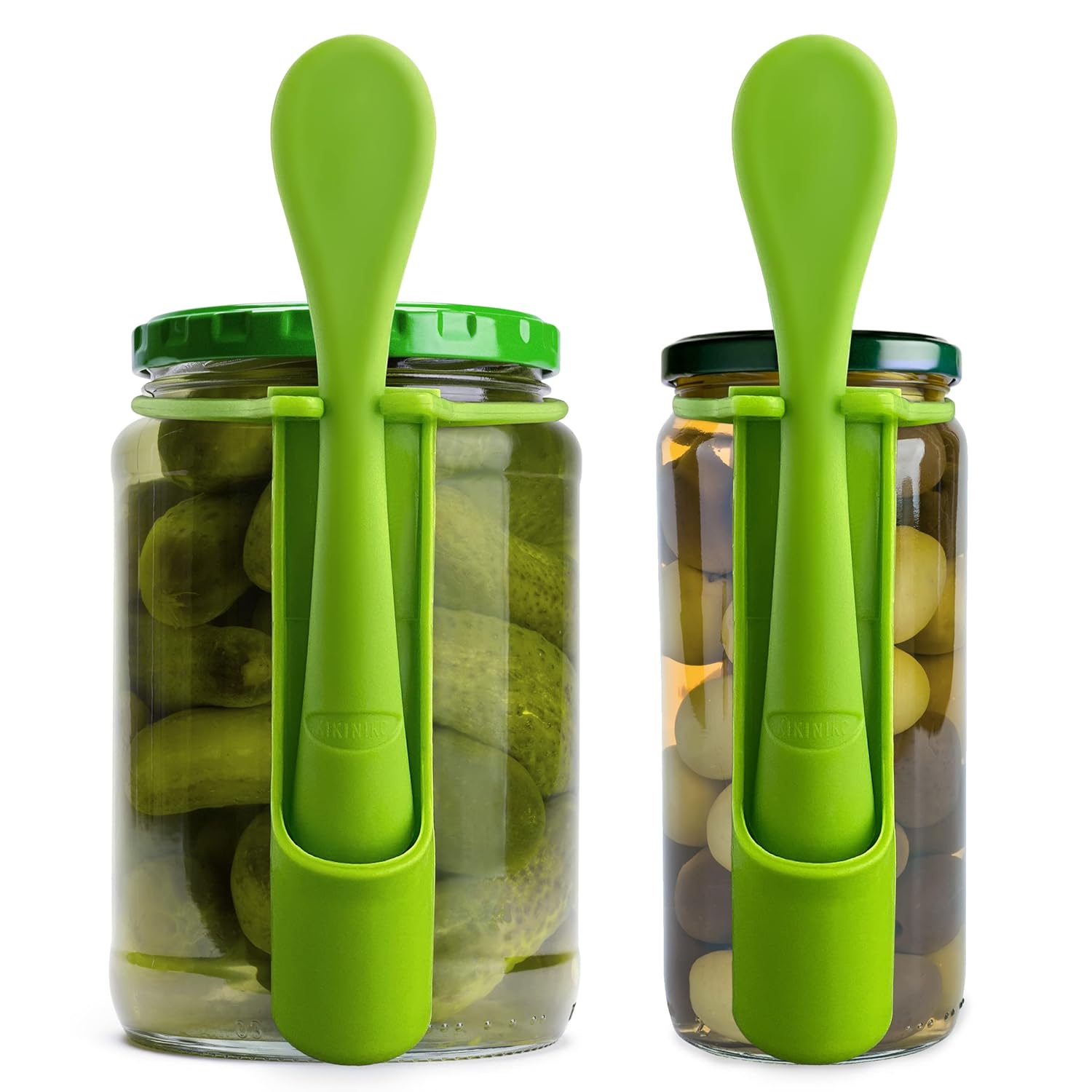 4-teiliger Pickle Picker - Edelstahl Greifer Für Gurken & Oliven Aus Gläsern