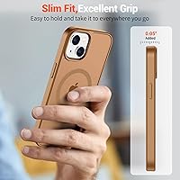 Vista 1164 de SUPFINE Funda magnética para iPhone 11 (compatible con MagSafe) (protección contra caídas de grado militar), translúcida mate a prueba de golpes