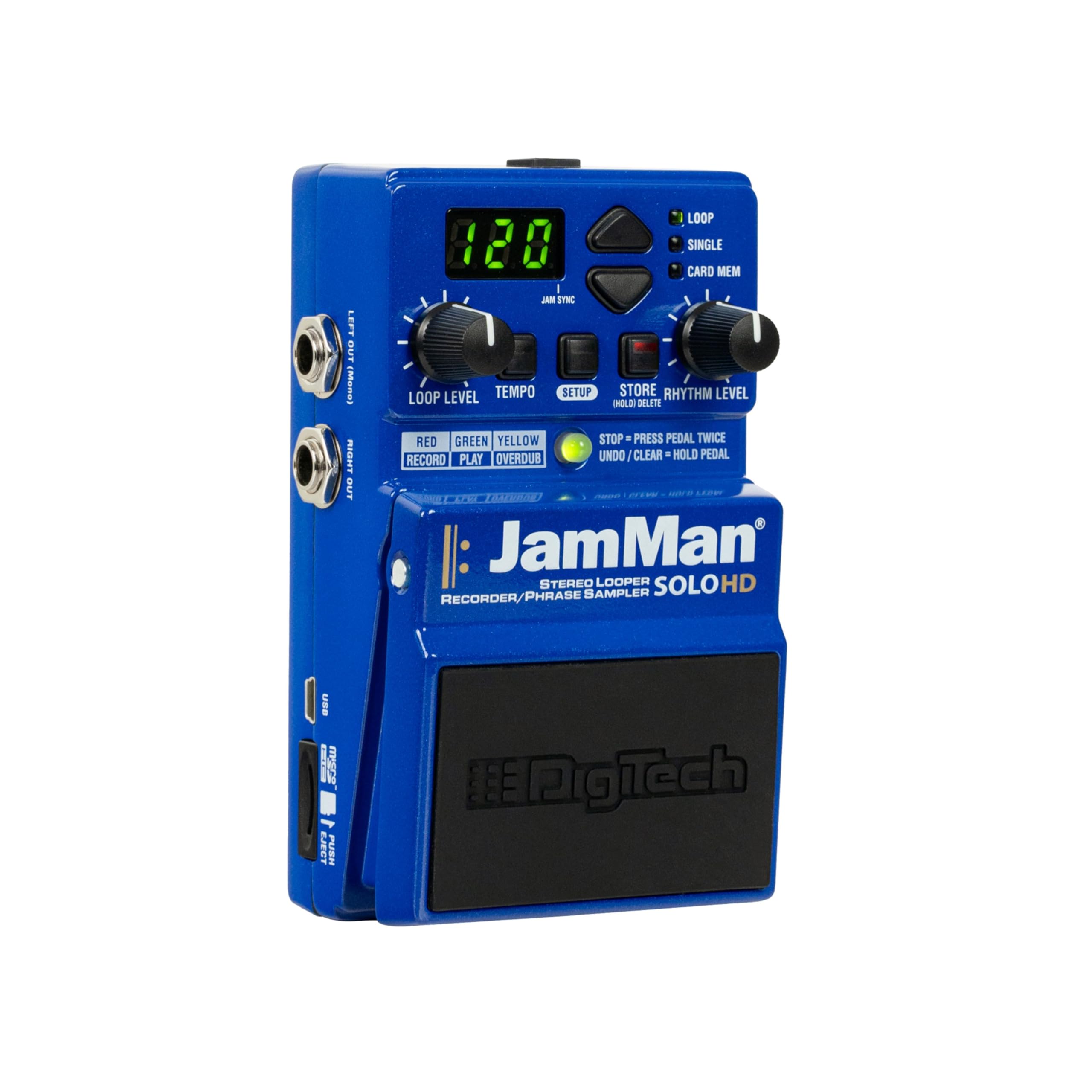 DigiTech Jam Man Solo HD Stereo Looper - Effetti per chitarra