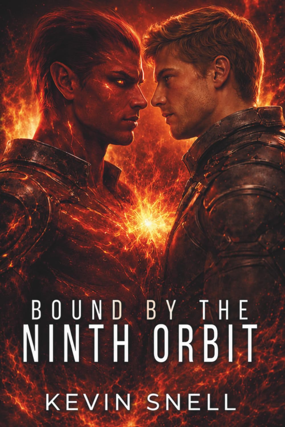 Bound by the Ninth Orbit: A M/M Alien Romance (Fated Mates, Forced Proximity, Alien Bond) (The Ninth Orbit Series)