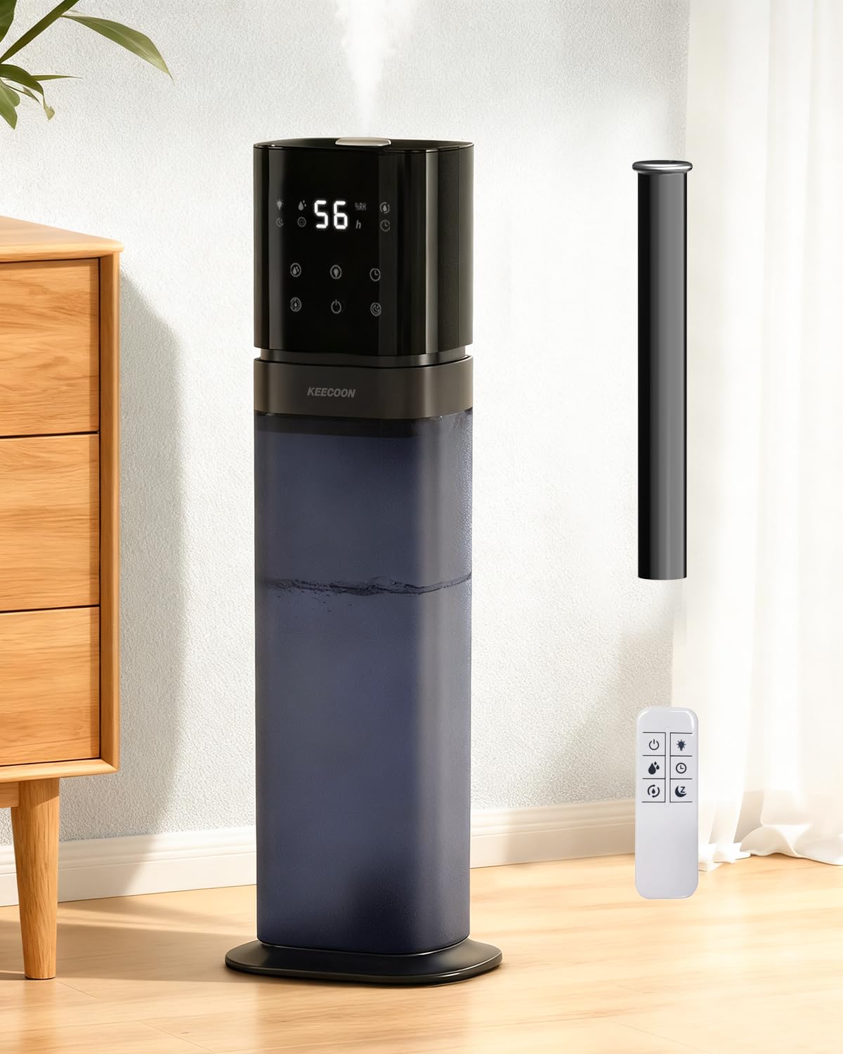 【8L大容量】超音波式 加湿器 48H連続稼働 静音 アロマ リモコン付 Amazon.co.jp: KEECOON 加湿器 大容量 8L 超音波式 業務用 透明タンク