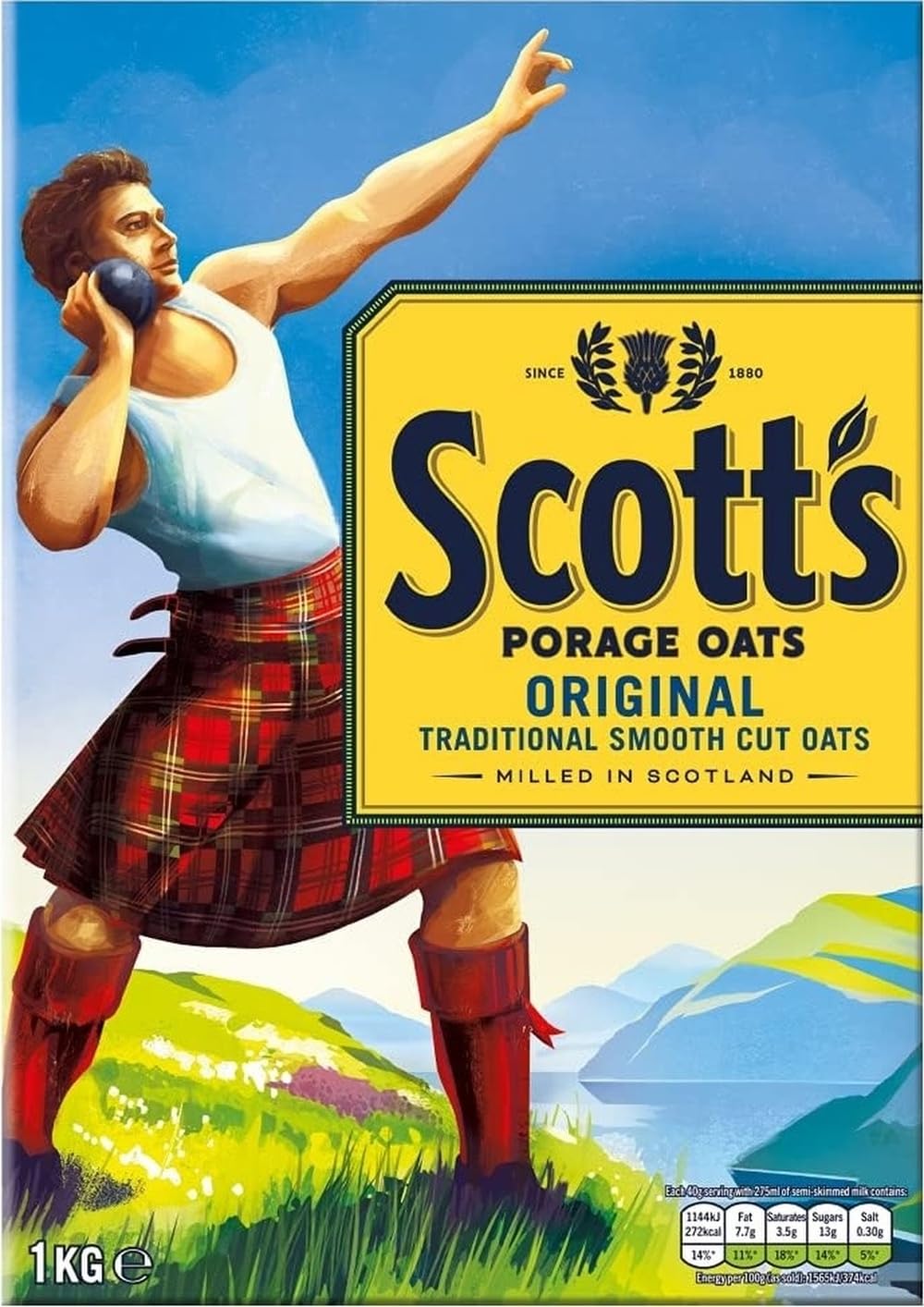 Scott's Porage Original Porridge Oats 1Kg
