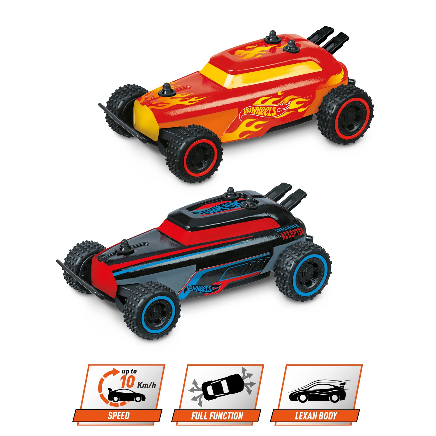 Mondo 63702 Motors-Hot Wheels Micro Rip Rod-RC car for