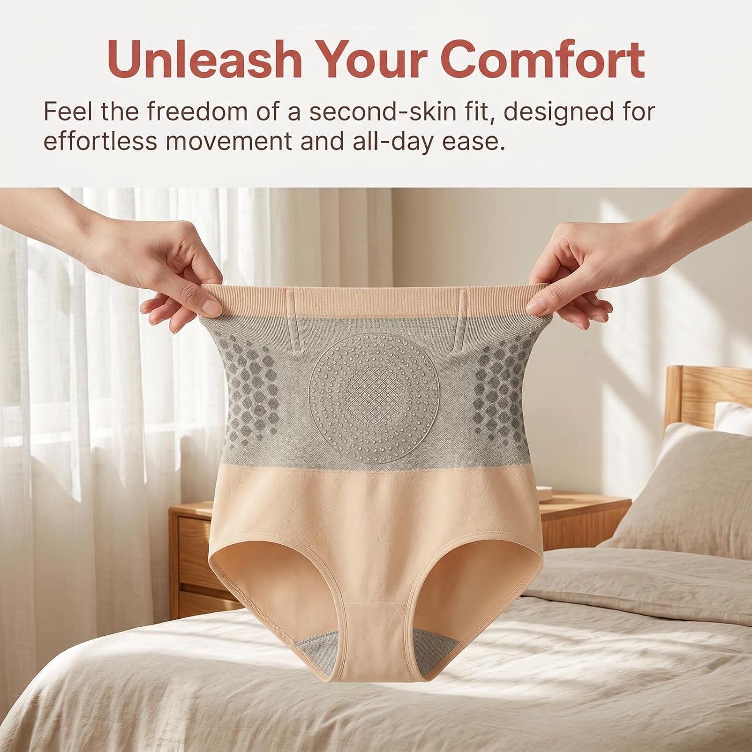4-in-1 Micro-Particle Sculpting Shorts, Seamless High Waist Tummy Control Shapewear Yoga Shorts