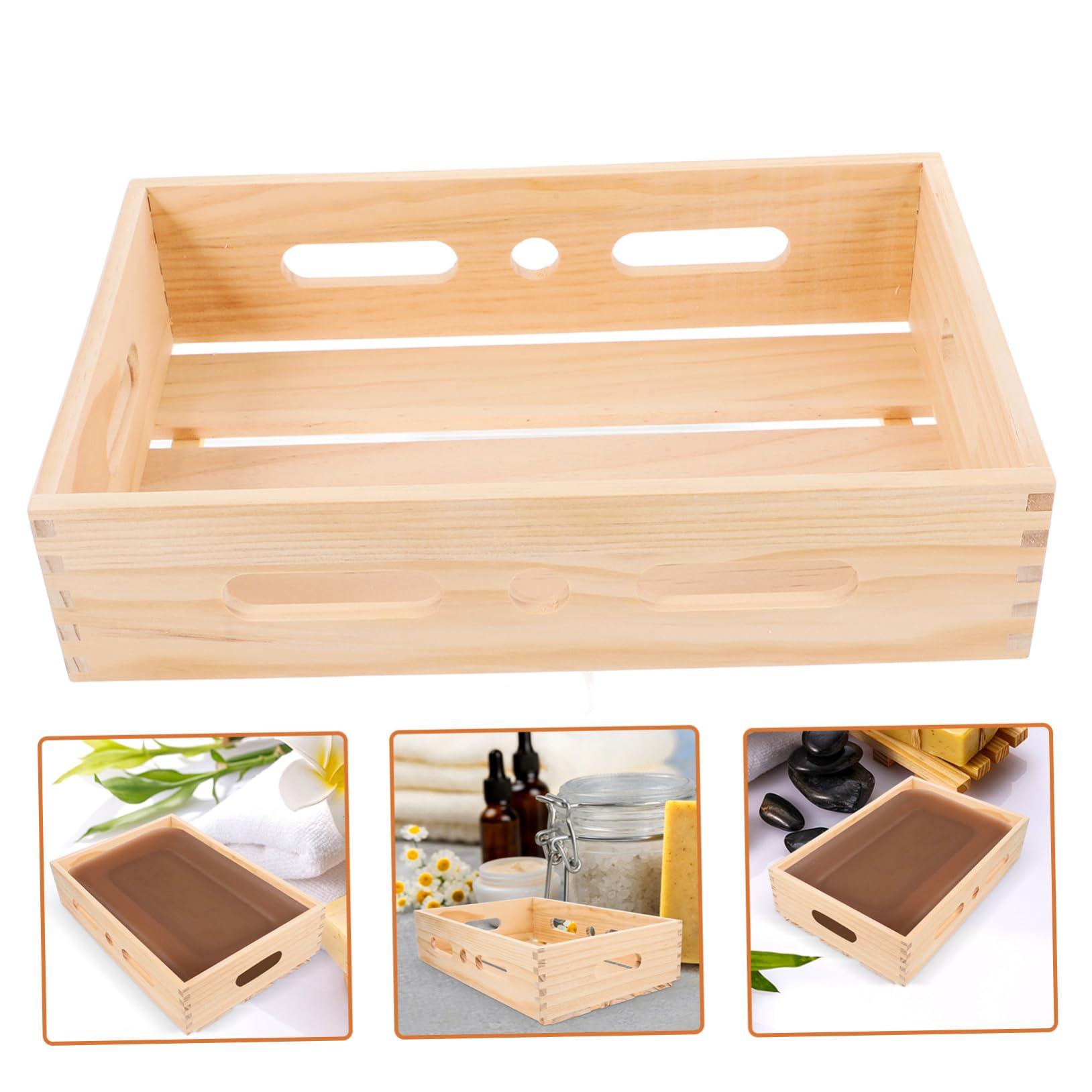 Holz Seifenschale Aus Kiefernholz Handgemachter Seifenhalter Für Badewanne Und Dusche Schnelltrocknend Mit Offenem Design Für Optimale Luftzirkulation Für -seifenliebhaber