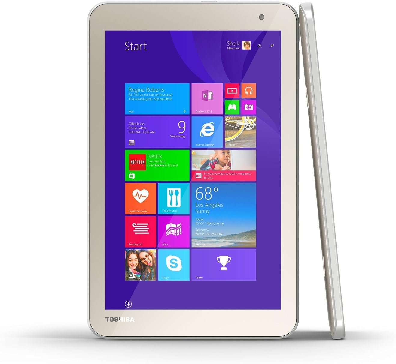 Toshiba Encore 2 WT8-B32CN 8.0-Inch 32 GB Tablet gold