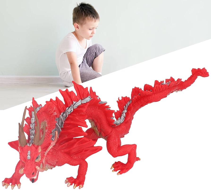 Amazon.co.jp: 中国のドラゴン フィギュア 本物そっくりの中国の