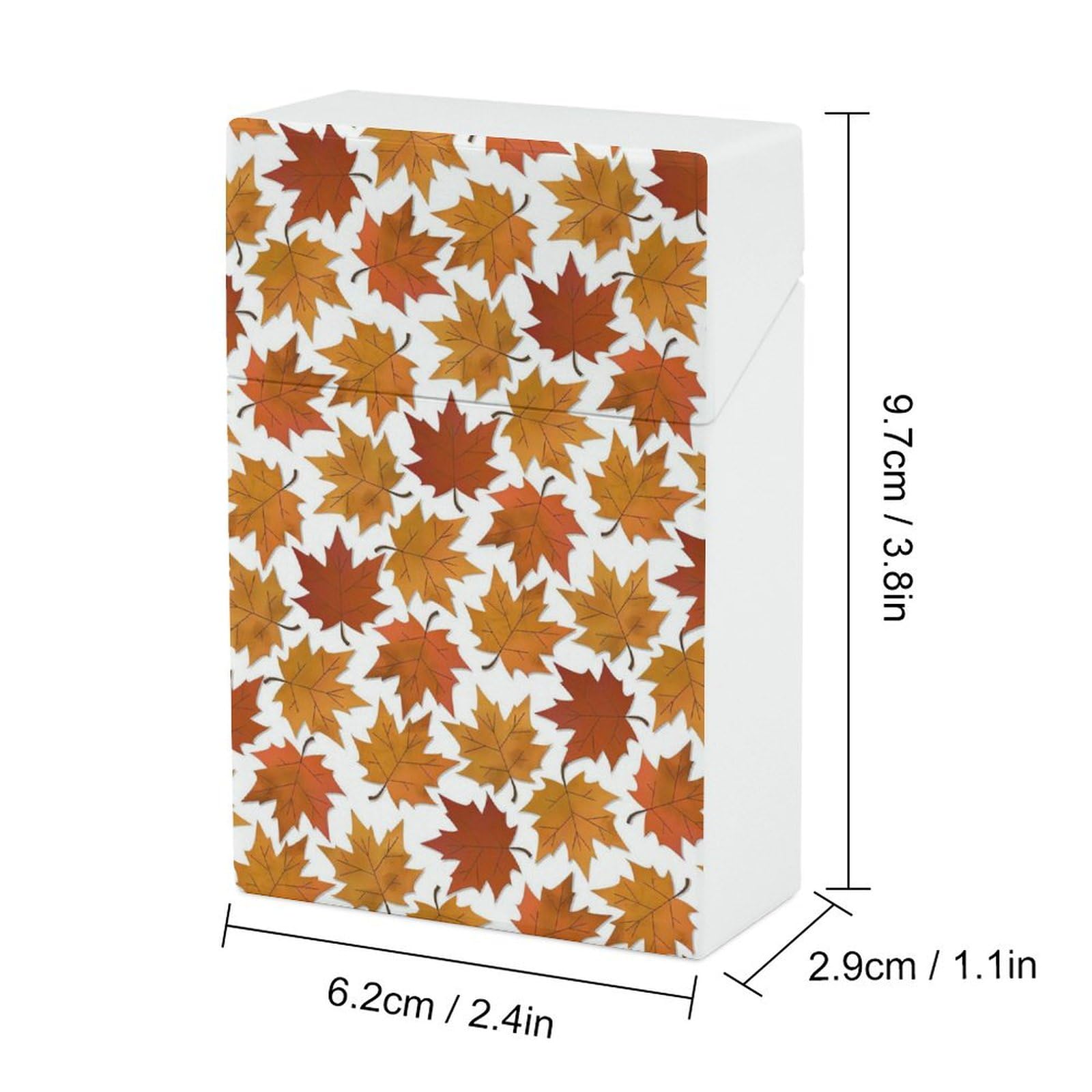 Amazon | シガレットケース タバコケース 紅葉 秋 落ち葉 メンズ 煙草